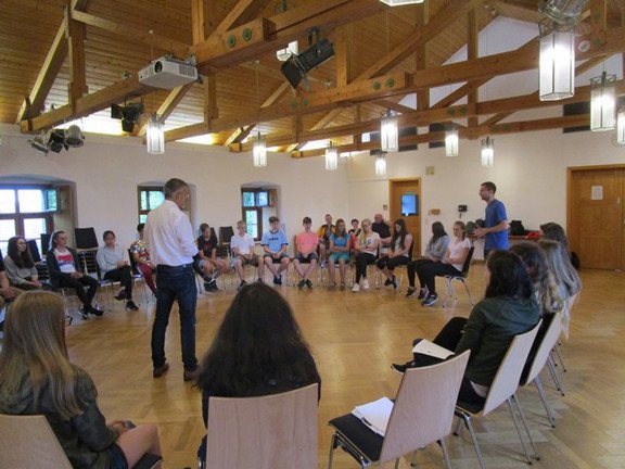 Gerhardinger Realschule Cham und Gymn&aacute;zium Domažlice