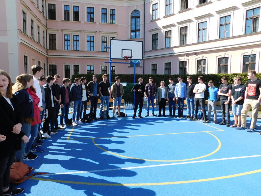 Adalbert-Stifter-Gymnasium Passau und Gymnasium Česk&aacute; Budweis