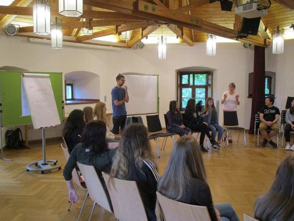 Gerhardinger Realschule Cham und Gymn&aacute;zium Domažlice
