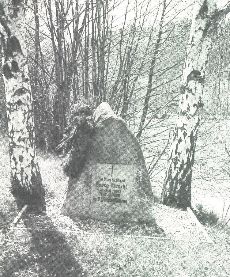 Gedenkstein für den Zollbeamten Nirschl