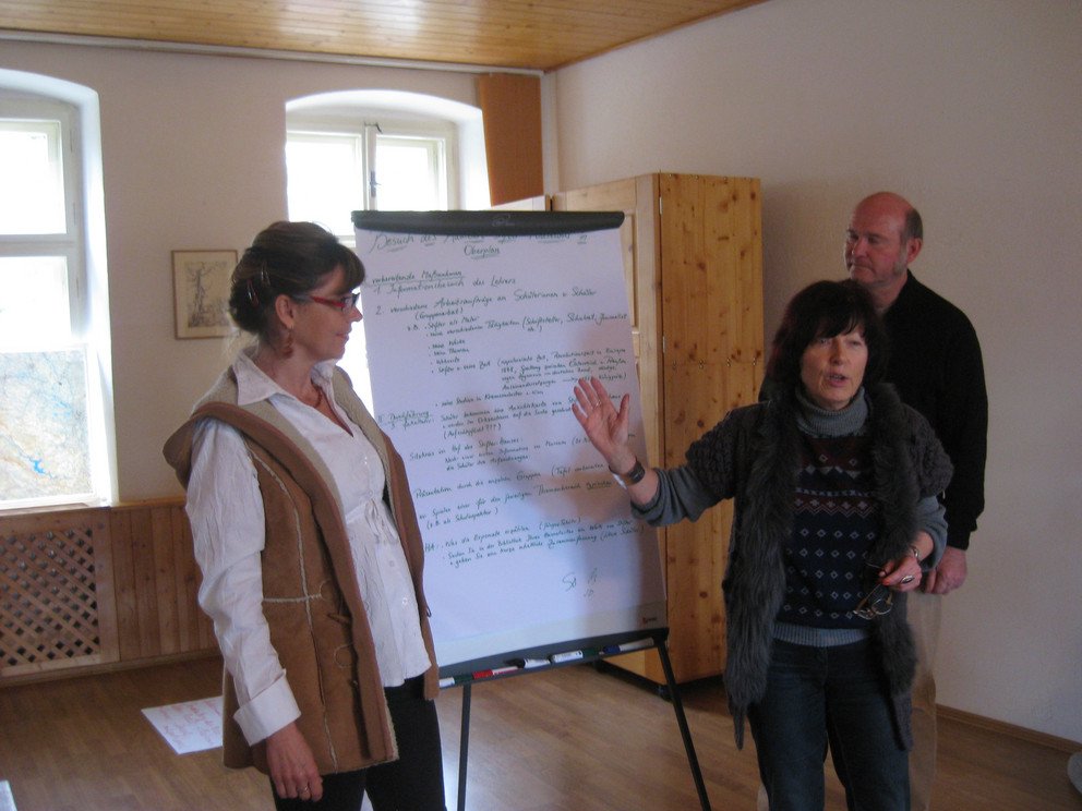 Spole?n&aacute; pr&aacute;ce v Centru Adalberta Stiftera v Horn&iacute; Plan&eacute;