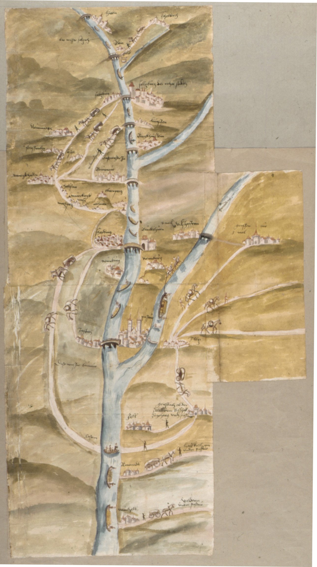 Bayerisches Hauptstaatsarchiv M&uuml;nchen, Plansammlung, Pl. 11 100 